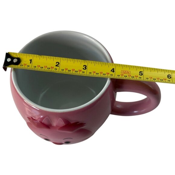 Disney Store Authentic Cheshire Cat Tsum Tsum Mug 16 Oz Pink Cute Collectible - Picture 5 of 6